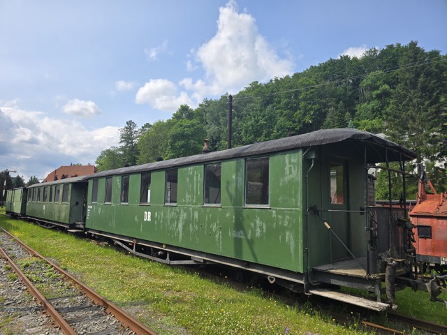 Tag 3 - das Eisenbahn Museum - Schmalspur